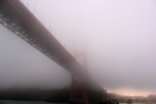 A FOGGY GOLDEN GATE