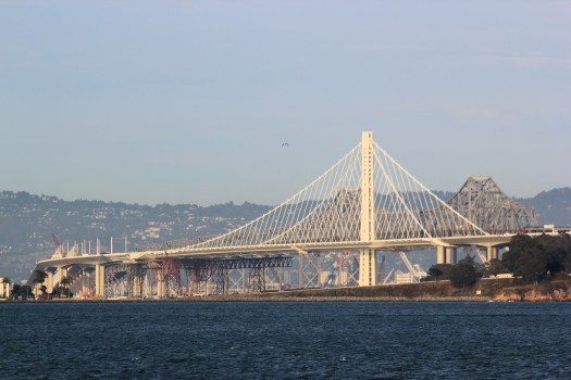 VIEW OF THE NEW BAY BRIDGE